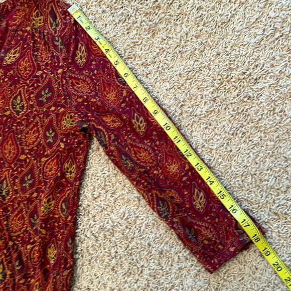 🍂LUCKY🍀BRAND 3/4 Sleeved TOP! Great for FALL!🍁Women’s SMALL - Picture 11 of 11